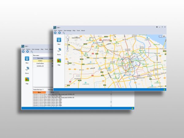 Logiciel de gestion et conception Ntrip Caster - Déploiement en ligne - Temps réel - Référence 6CDC
