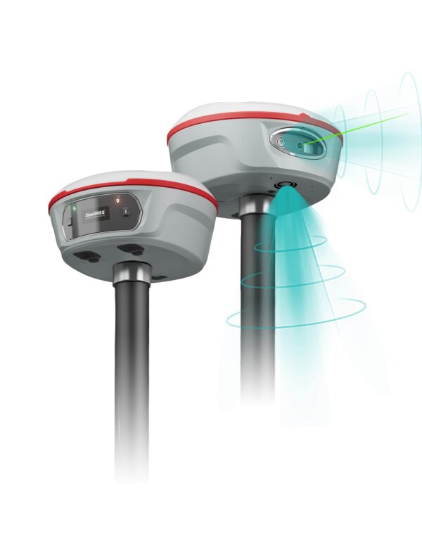 Jupiter laser visual rtk - Récepteur GNSS haut de gamme à écran couleur OLED - Image 3
