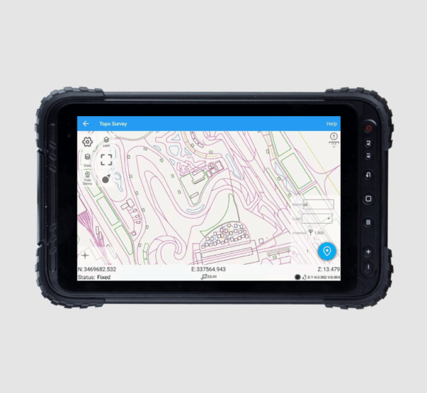 Tablette Android P8 - Écran 8 pouces lisible en plein soleil - Android 12 - IP67 - GNSS haute précision – Image 2