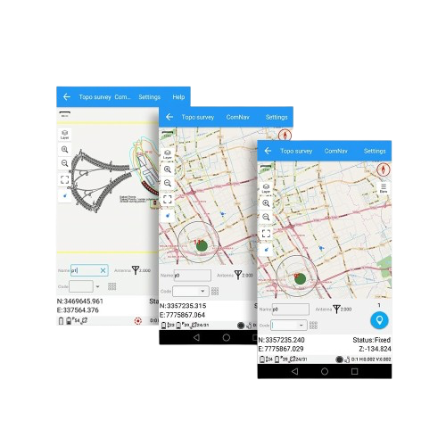 Survey Master ComNav logiciel terrain Android